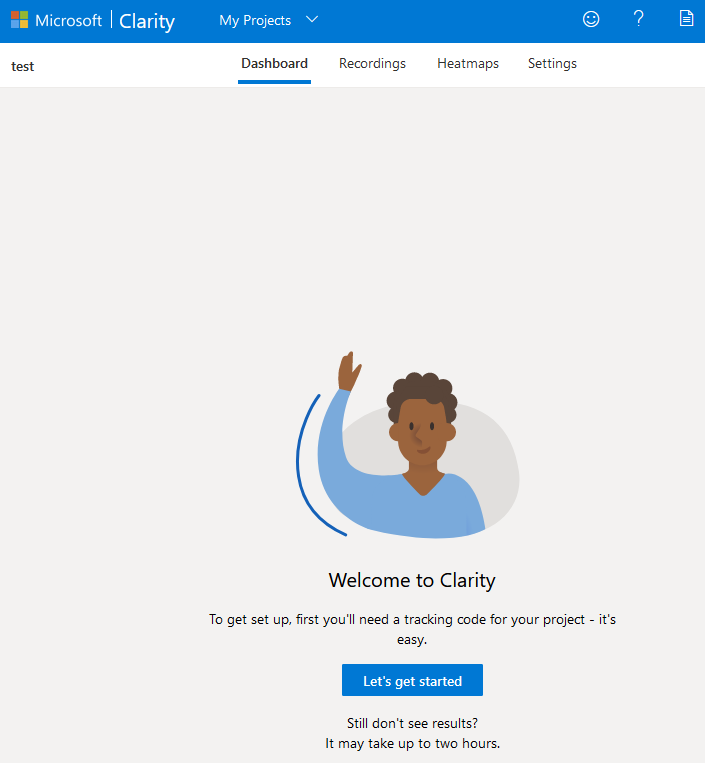 Microsoft Clarity - Welcome